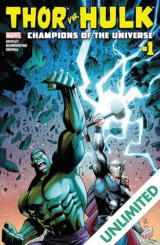 Thor vs. Hulk: Champions of the Universe (2017) #1 (of 6)